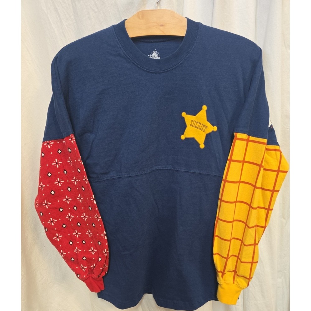 Disney Store Parks Toy Story Woody 25th Anniversary Spirit Jersey XS Cotton - Picture 2 of 10